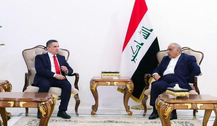 خبرنگاران دیدار نخست وزیر جدید عراق با عبدالمهدی و الحلبوسی خبرنگاران ملاقات نخست وزیر جدید عراق با عبدالمهدی و الحلبوسی