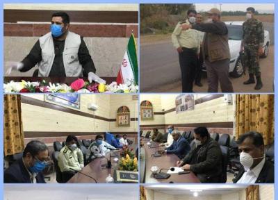 اقدامات عاجل مسئولان دلگان برای مقابله با کرونا